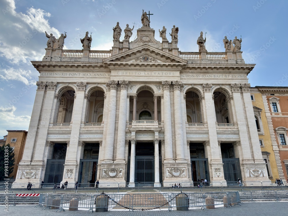 Fototapeta premium The Papal Archbasilica of Saint John in Laterano, Rome, Italy