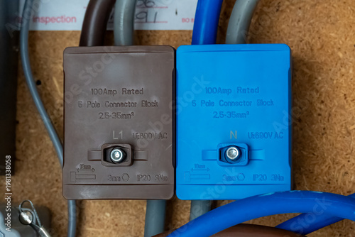 Industrial Electrical Connector Blocks for Power Distribution and Home Wiring