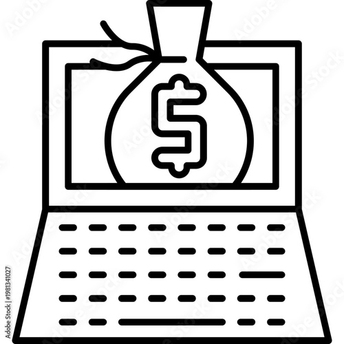 Side Income Plan Outline Icon