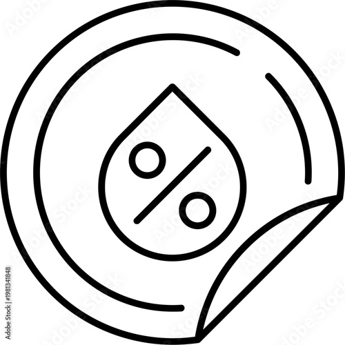 Healthy Fat Outline Icon