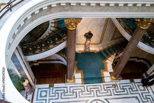 vue des collections du Musée Jacquemart-André dans la ville de Paris en France