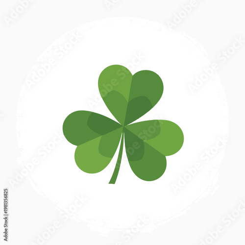 Fresh Green Four Leaf Clover for Lucky Symbol in Nature and Wellness Themes