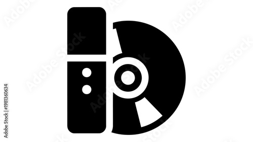 4k ultra hd movie disc icon