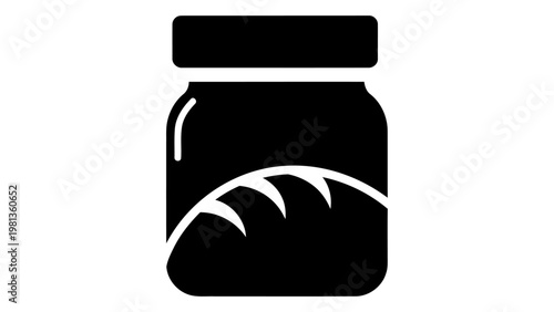Artisan sourdough starter icon