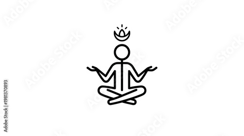 Meditation and Enlightenment Icon
