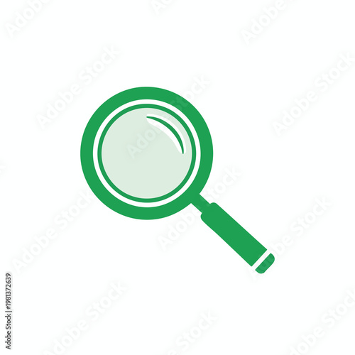 Magnifying Glass Icon for Search and Investigation Representations
