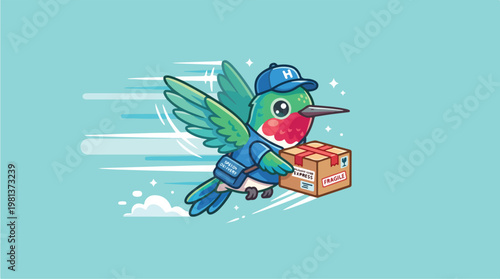 Hummingbird Delivery Service Fast Flyer.