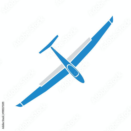 Modern Commercial Airplane in Flight with Clear Sky Background