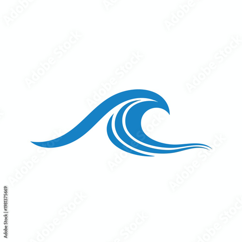 Stylish Abstract Wave Design for Creative and Professional Use