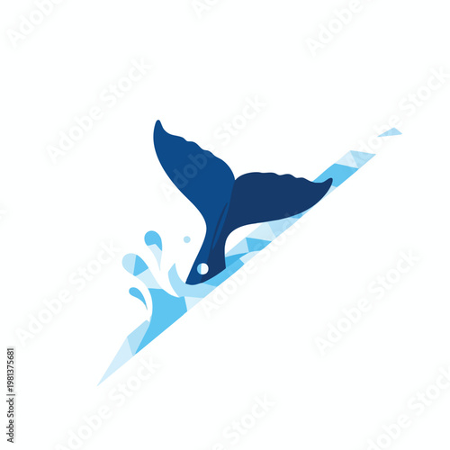 Dynamic Dolphin Jumping Out of the Water Against a Clear Sky