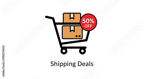 Discount shipping and delivery deals online.