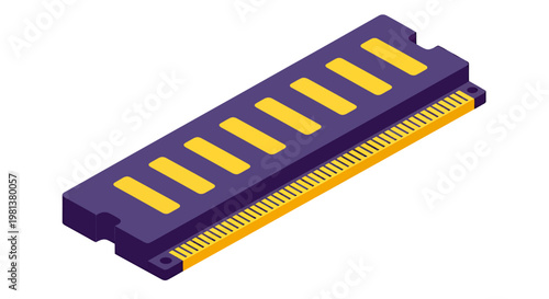 Close up of a blue edge connector with gold contacts and pins.