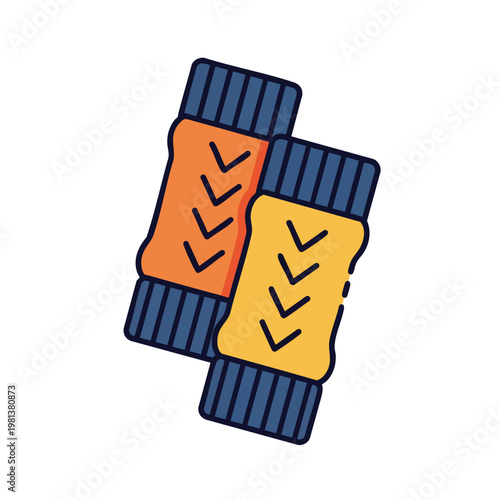 Colorful Adhesive Bandages for First Aid and Wound Care