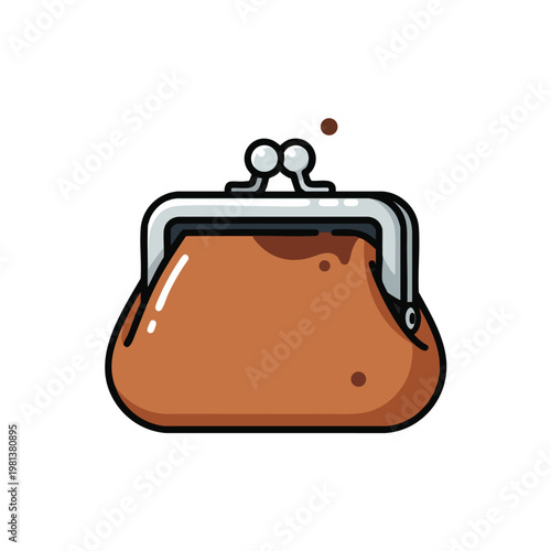 Cute Cartoon Handbag with Clasp Closure for Fashion and Accessories