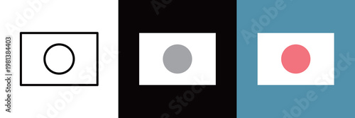 日本の国旗アイコン