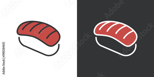 マグロのお寿司アイコン