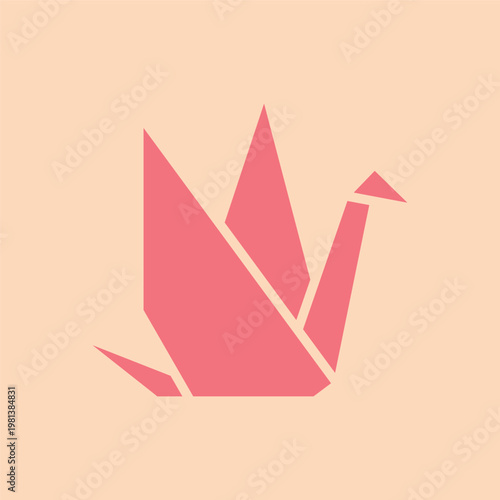 和の折鶴アイコン