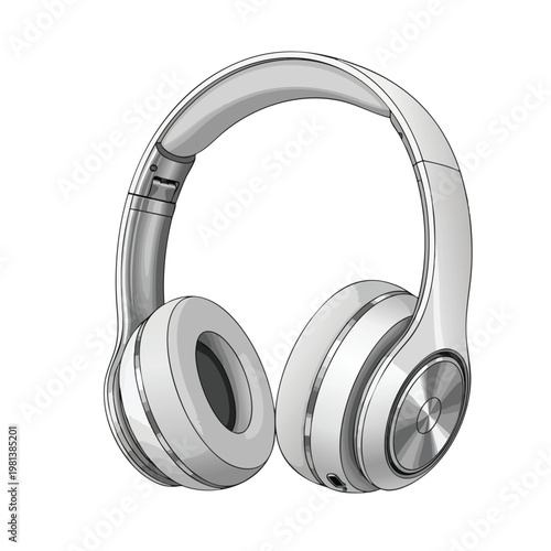 Modern Wireless Headphones for Listening and Entertainment