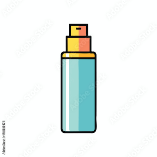 Elegant Water Spray Bottle for Personal Care and Skincare Use