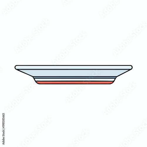 Elegant Modern Dessert Plate for Stylish Food Presentation