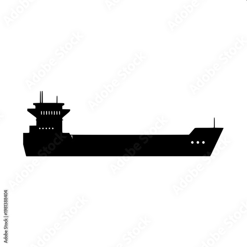 “Line-art vector drawing of a freight container in perspective view, clean and modern outline style.”