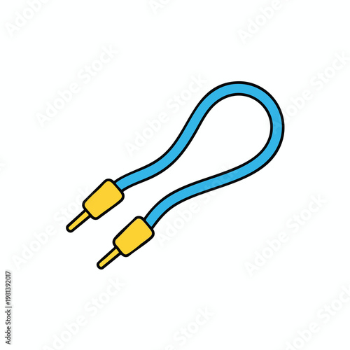 Colorful Jump Rope for Fitness and Recreation
