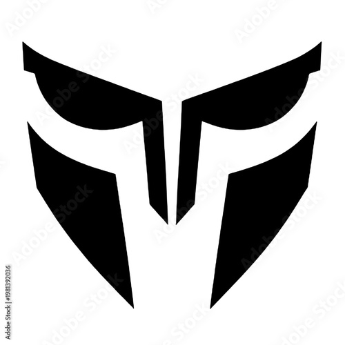 Spartan eye silhouette