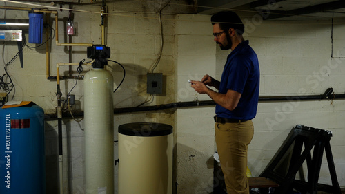 A Plumbing or Well Specialist Prepares to Bid a Job