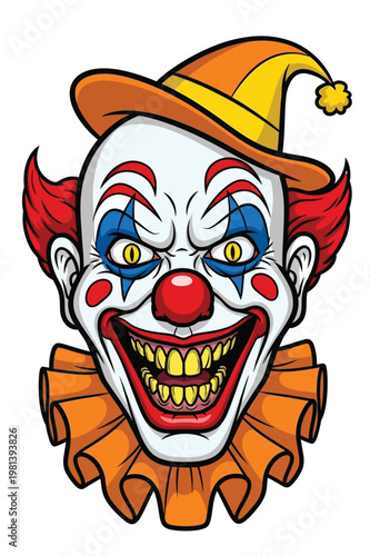 Funny disguise mask with blue glasses, eyebrows, nose and mustache