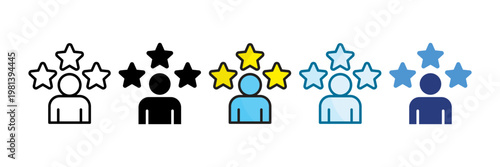Expertise Icon Set Multiple Style Collection