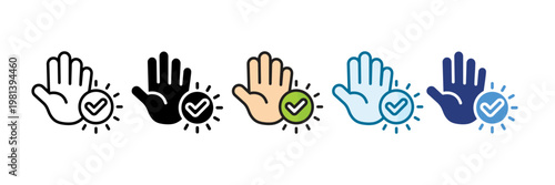 Truth Icon Set Multiple Style Collection