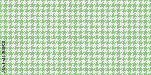 Elegant light green and white houndstooth pattern.  Perfect for textile design, fashion, website backgrounds, or any project needing a sophisticated, timeless texture.