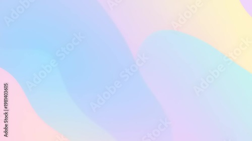 Soft Pastel Gradient Background with Gentle Waves of Color.