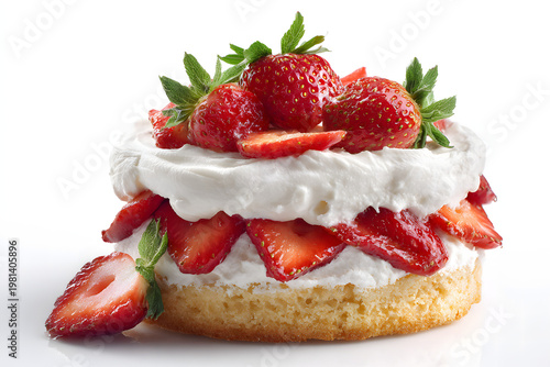 cheesecake with strawberries