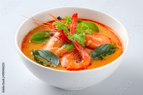 tom yum goong nam khon soup