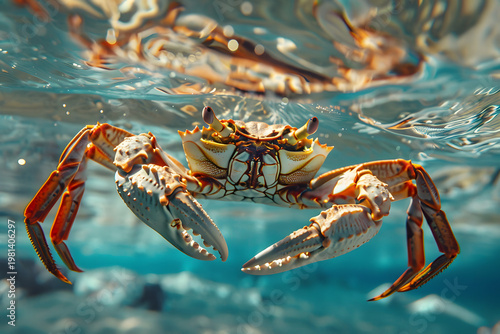 close up of crab