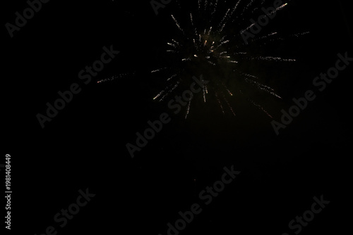 Wallpaper Mural Explosion of firework at night as background Torontodigital.ca