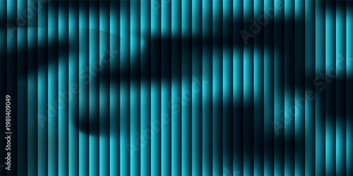 Design geometry studio scene with shadow and light. Blue background for luxury product display showroom mockup. Minimal interior aesthetic with empty space  geometric line abstract modern simple