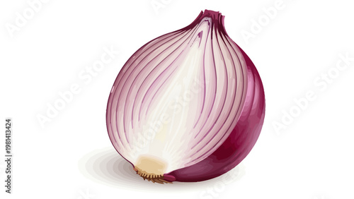 Red Onion Vegetable Fresh.