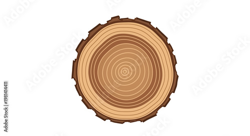 Tree Stump Cross Section.
