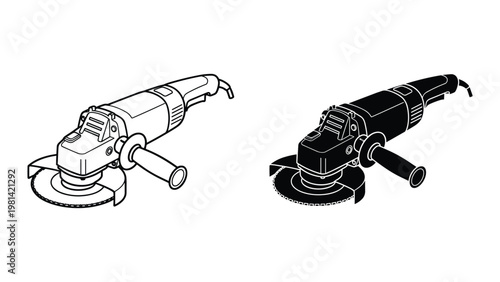 Grinder Tool Angle Cutter Industrial Equipment