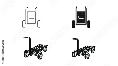 Cart Dolly Cargo Transport Logistics Equipment