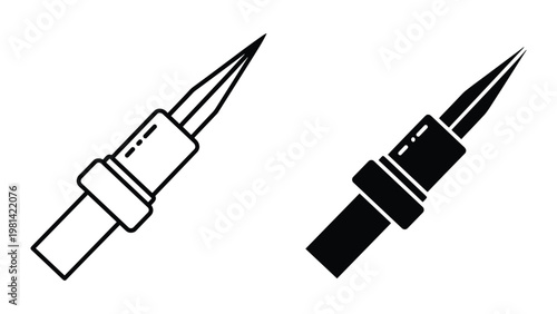 Soldering Iron Tip Icon Tool Equipment
