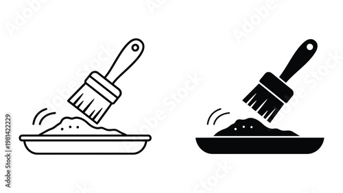 Brush Powder Application Tool Concept