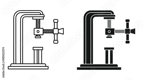 Press Tool Clamping Mechanism Industrial Tool