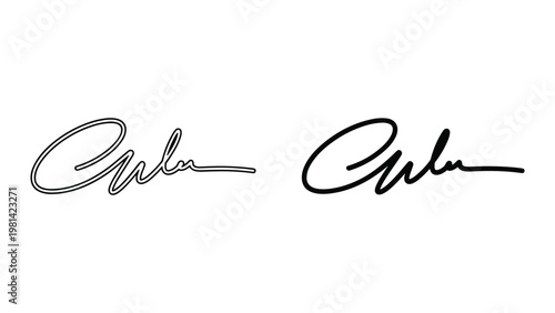 Signature Element Graphic Design