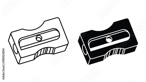 Pencil Sharpener Icon Stationery Tool