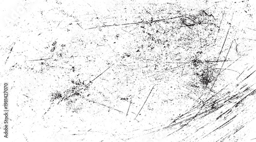 Black and white grunge frame. rough and dirty texture wall  black dust overlay grunge texture with distressed grain noise effect.  wall texture with cracks scratches and dust 