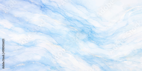 Beautiful summer cloudscape featuring fluffy white clouds across an abstract blue sky background with a clear nature texture