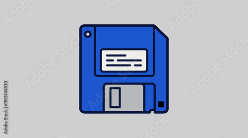Floppy disk storage device.